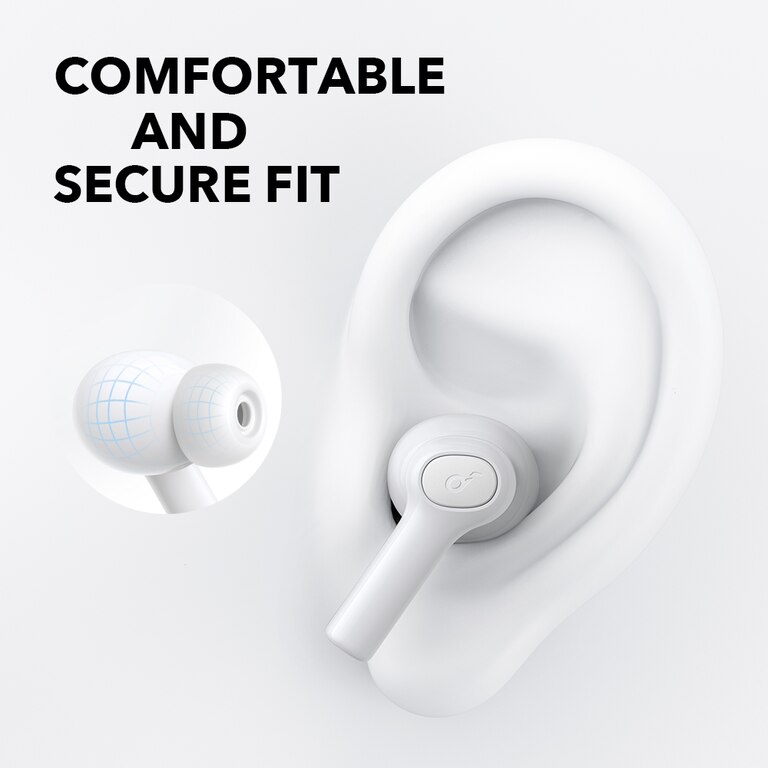 Anker Soundcore R100 True Wireless Earbuds (White) %%gad%% Gadgetflix